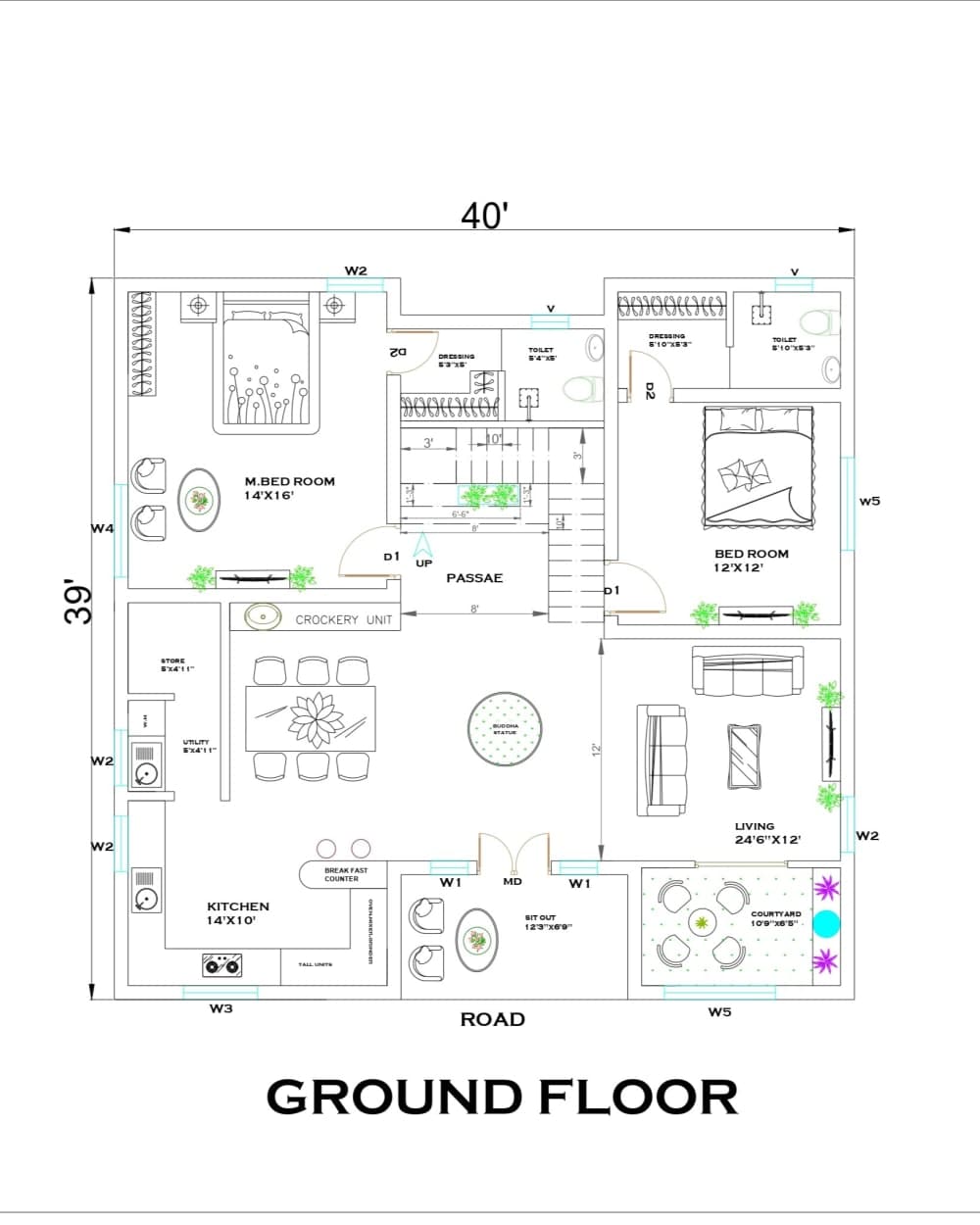 2D Floor Planning Project 2