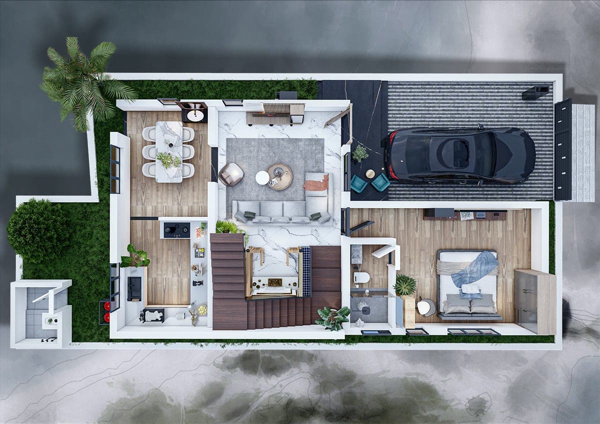 2D & 3D Floor Planning